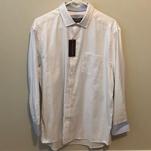Johnston & Murphy Long Sleeve Dress Shirt